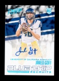 2016 Panini AUTOGRAPHED ROOKIE Football Card Rookie Jared Goff Los Angeles