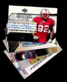 (5) AUTOGRAPHED Football Cards