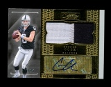 2016 Panini AUTOGRAPHED JERSEY ROOKIE Football Card Rookie Connor Cook Oakl