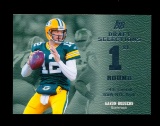 2011 Topps Draft Selections Aaron Rodgers Green Bay Packers