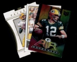 (3) Aaron Rodgers Green Bay Packers Football Cards