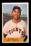 1954 Bowman Baseball Card #105 Sal Maglie New York Giants