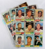 (27 1961 Topps Baseball Cards Mostly EX+ Conditions