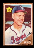 1962 Topps Baseball Card #289 Mike Krsnich Milwaukee Braves