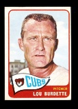 1965 Topps Baseball Card #64 Lou Burdette Chicago Cubs