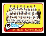 1965 Topps Baseball Card #91 Chicago Cubs Team