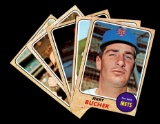 (5) 1968 Topps Baseball Cards
