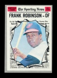 1970 Topps Baseball Card #463 All Star Hall of Famer Frank Robinson Baltimo