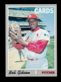 1970 Topps Baseball Card #530 Hall of Famer Bob Gibson St Louis Cardinals