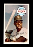 1970 Kelloggs Xograph 3D Baseball Card #55 of 75 Ollie Brown San Diego Padr