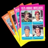 (4) 1975 Topps Baseball Rookie Cards