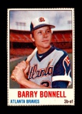 1978 Hostess Hand Cut Baseball Card #142 Barry Bonnell Atlanta Braves