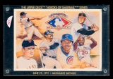 1991 Upper Deck Hsdros of Baseball Series Baseball Card. Announcing Heros o
