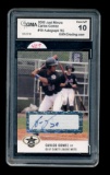 2005 Just Minors AUTOGRAPHED Baseball Card #19 Carlos Gomez Gulf Coast Leag