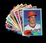 (9) Nolan Ryan Baseball Cards