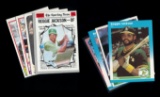 (8) Reggie Jackson Baseball Cards