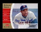 2006 Fleer AUTOGRAPHED Nickname Greats Baseball Card #NG-GS 