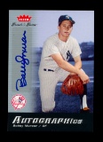 2006 Fleer AUTOGRAPHED Baseball Card #GG-BM Bobby Murcer New York Yankees