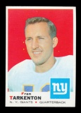 1969 Topps Football Card #150 Hall of Famer Fran Tarkenton New York Giants