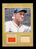 2012 Panini Golden Aged GAME WORN JERSEY Baseball Card #6 Hall of Famer Ark