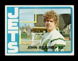 1971 Topps ROOKIE Football Card #13 Rookie Hall of Famer John Riggins New Y