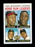 2001 Topps Reprint Baseball Card #9 of 1964 Topps National League Home Run