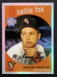 2002 Topps Reprint Baseball Card #30 of 1959 Topps Hall of Famer Nelle Fox