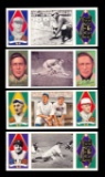 (4) 1993 Upper Deck B.A.T All Time Heros of Baseball Triple-Folders Basebal