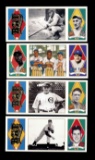 (4) 1993 Upper Deck B.A.T All Time Heros of Baseball Triple-Folders Basebal