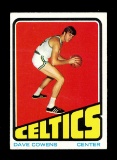 1972 Topps Basketball Card #7 Dave Cowens Boston Celtics
