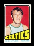 1972 Topps Basketball Card #110 John Havelicek Boston Celtics. Has Crease