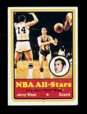 1973 Topps Basketball Card #100 NBA All-Stars Jerry West Los Angeles Lakers