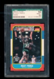 1986 Fleer Basketball Card #87 of 132 Ricky Pierce Milwaukee Bucks Cerified