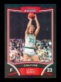 2008 Bowman Chrome NUMBERED Basketball Card #109 Larry Bird Boston Celtics.