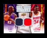 2009-10 Upper Deck Dual Game Materials GAME WORN JERSEY Basketball Card Sha