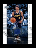 2008-09 Upper Deck GAME WORN JERSEY Basketball Card Allen Iverson Denver Nu