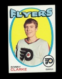 1971 Topps Hockey Card #114 Hall of Famer Bobby Clarke Philadelphia Flyers