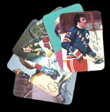 (6) 1976-77 Topps Glossy Hockey Cards with Guy LaPointe-Ken Dryden-Phil Esp