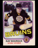 1981 O-Pee-Chee Hockey Card #1 Hall of Famer Ray Bourque Boston Bruins