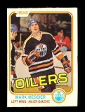 1981 O-Pee-Chee Hockey Card #118 Hall of Famer Mark Messier Edmonton Oilers
