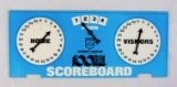 1970 Johnny Unitas Pro Mentor Board Game Scoreboard. Rest of Game is Missin