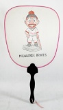 1950's Milwaukee Braves Hand Held Bleacher Souvenir Fan