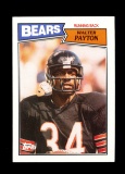 1987 Topps Football Card #46 Hall of Famer Walter Payton Chicago Bears