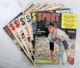 (7) 1958 & 1959 SPORT Magazines