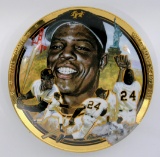 1992 The Hamilton Collection Willie Mays Collector Plate 