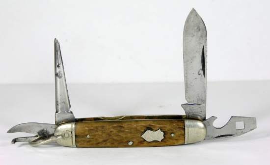 Atelier 1515 INUIT Reindeer Bone Pocket Knife – Picayune Cellars &  Mercantile