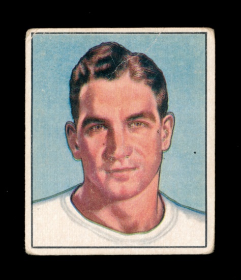 1950 Bowman Football Card #41 Adrian Burk Baltimore Colts.