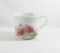 Vintage Flowered Porcelain/Ceramic Mustache Mug.