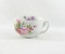 Vintage Flowered Porcelain/ Ceramic Mustache Mug.