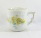 Vintage Flowered Porcelain/Ceramic Shaving Mug.